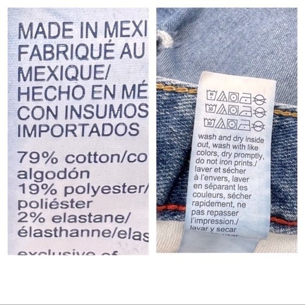 Tommy Jeans High Rise Straight Ankle Jeans  Tribeca Side-Stripe Size 6 - Picture 14 of 15